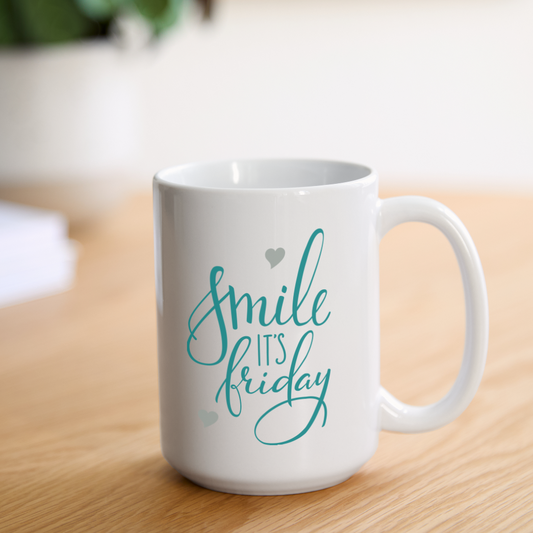 Coffee/Tea Mug 15 oz - white