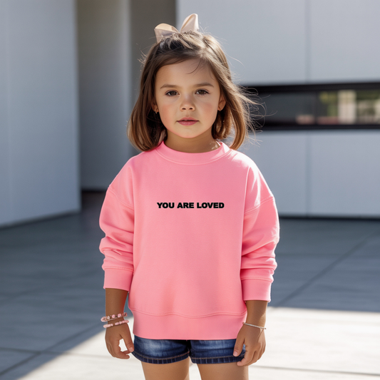 You Are Loved - Kids Crewneck Sweatshirt