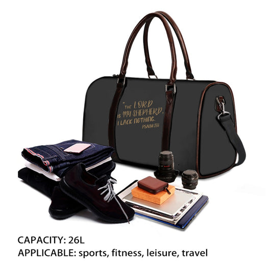 Inspirational Psalm 23 Travel Handbag for Men and Women