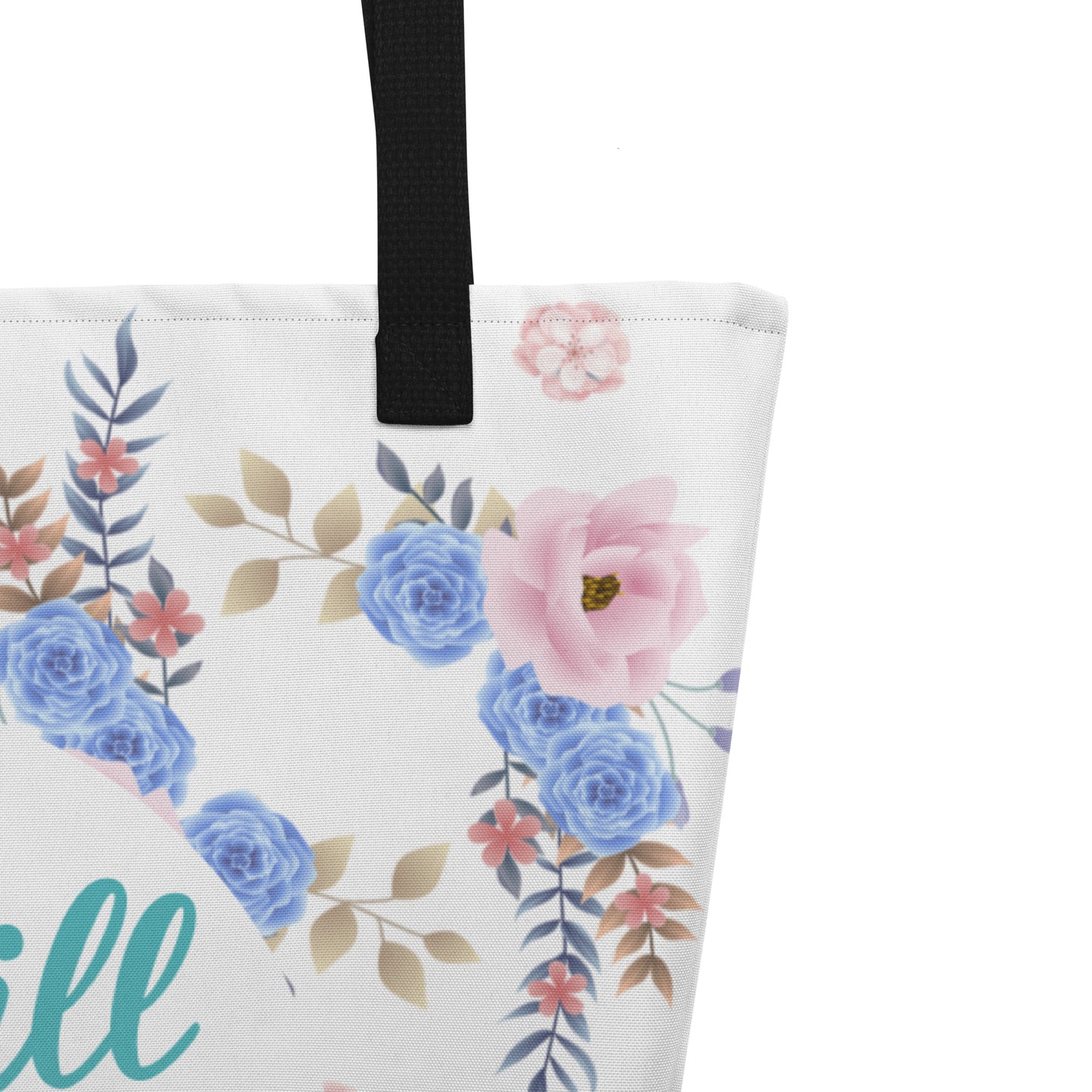 Be Still and Know Tote Bag, Cottagecore