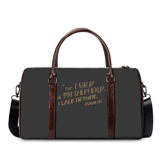 Inspirational Psalm 23 Travel Handbag for Men and Women