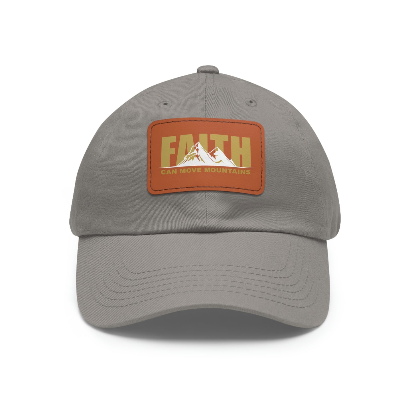 Popular Inspiring Quote Faith Can Move Mountains Baseball Hat