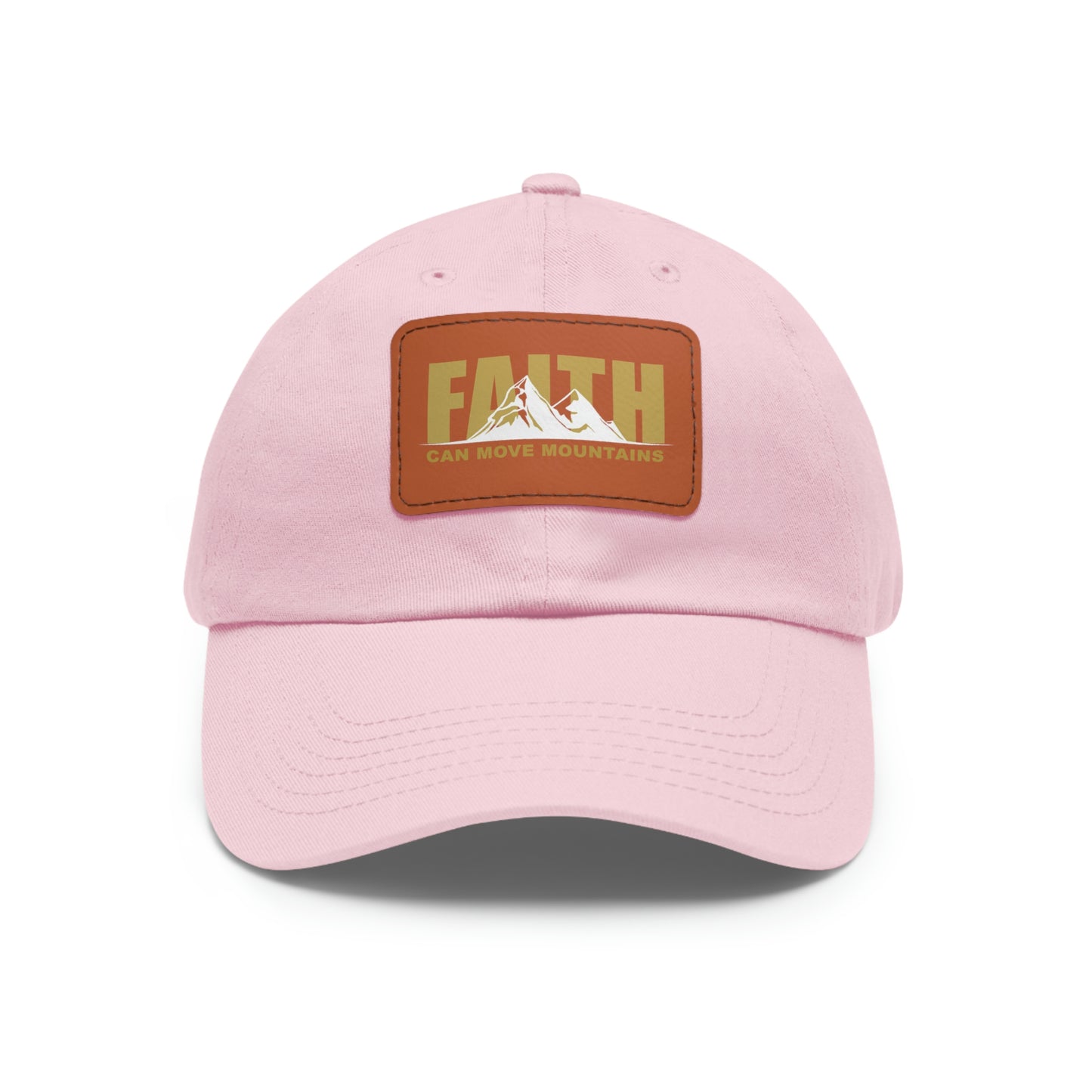 Popular Inspiring Quote Faith Can Move Mountains Baseball Hat