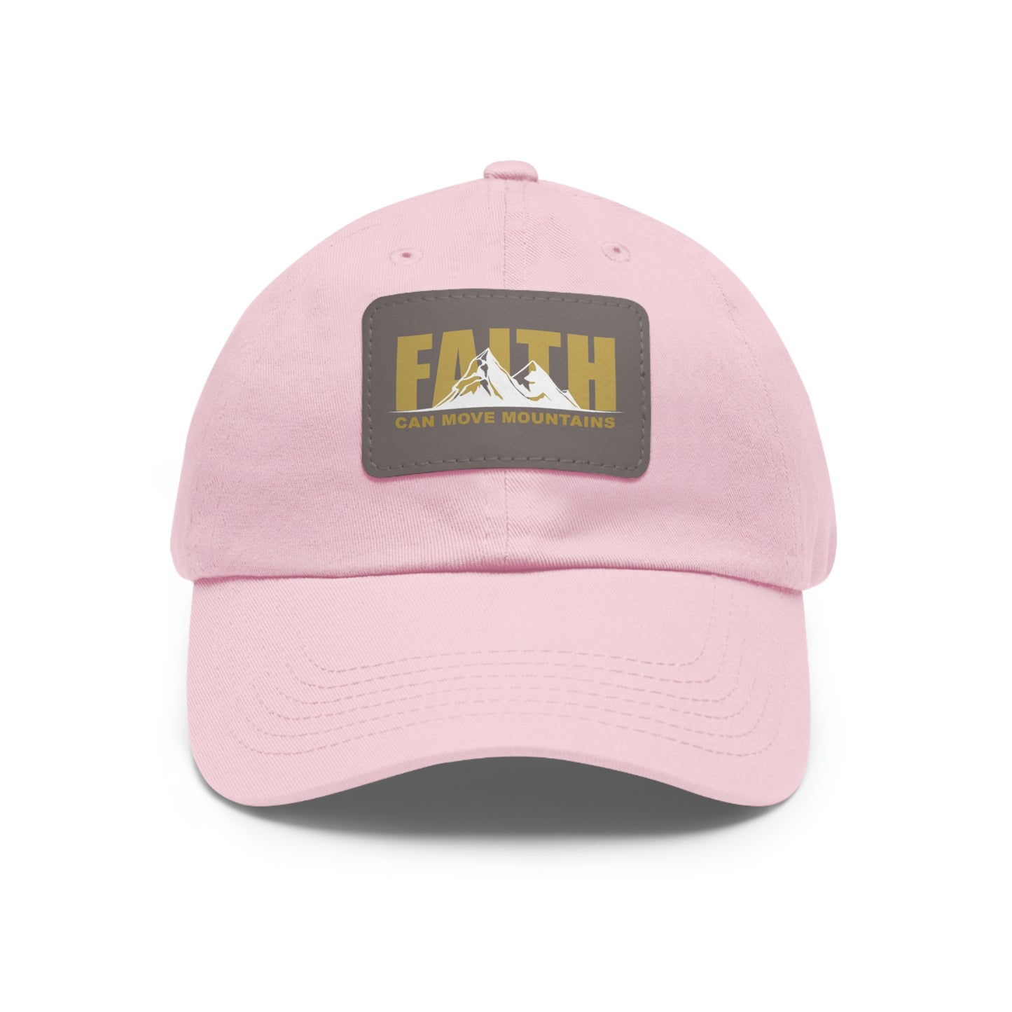 Popular Inspiring Quote Faith Can Move Mountains Baseball Hat