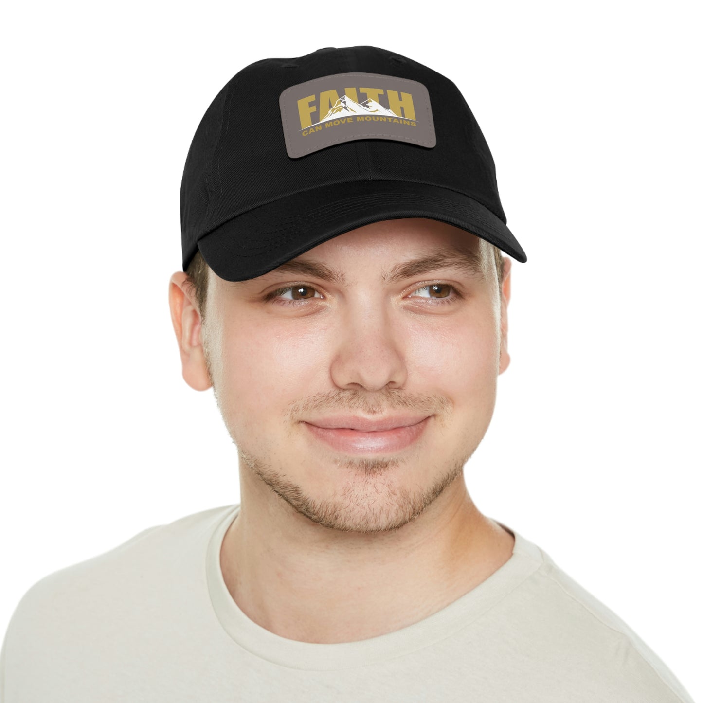 Popular Inspiring Quote Faith Can Move Mountains Baseball Hat
