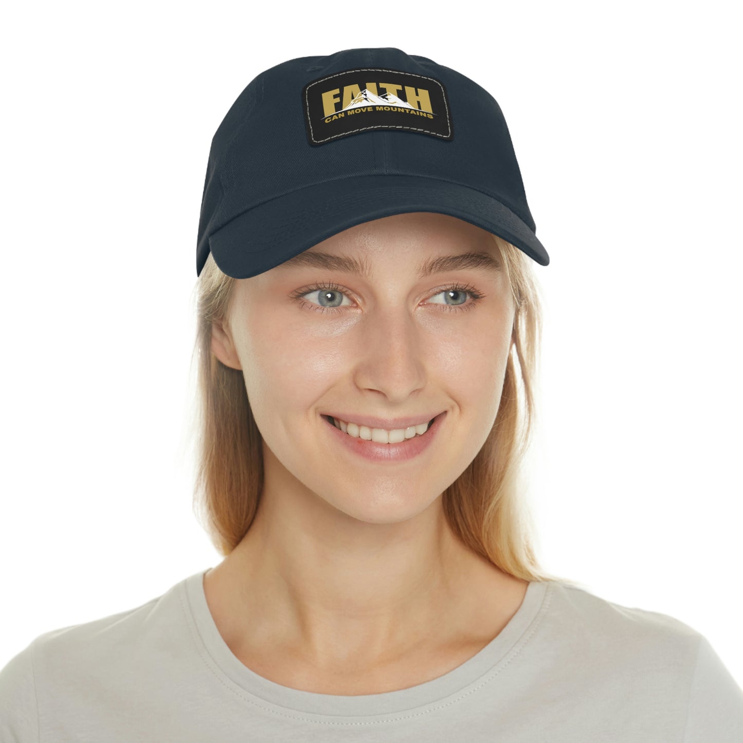 Popular Inspiring Quote Faith Can Move Mountains Baseball Hat