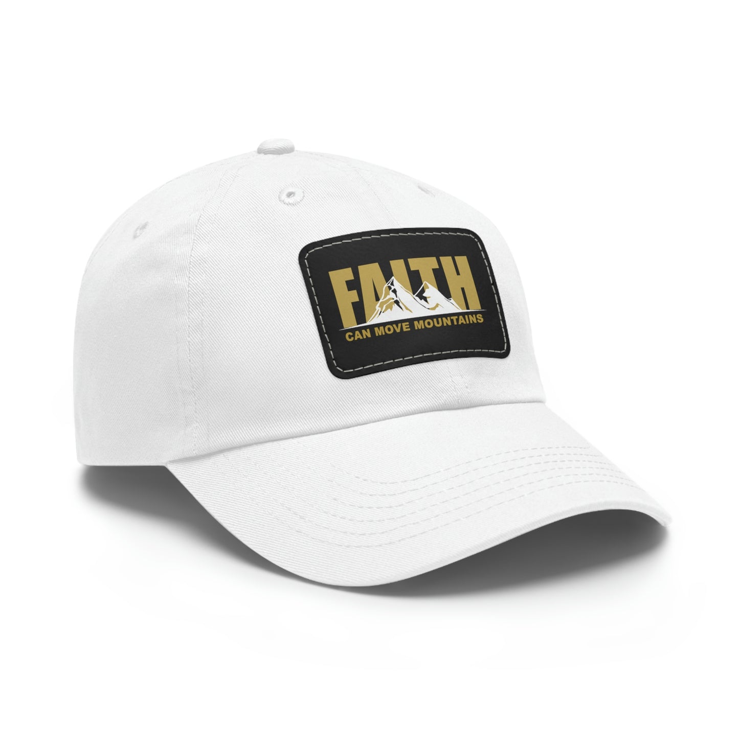 Popular Inspiring Quote Faith Can Move Mountains Baseball Hat