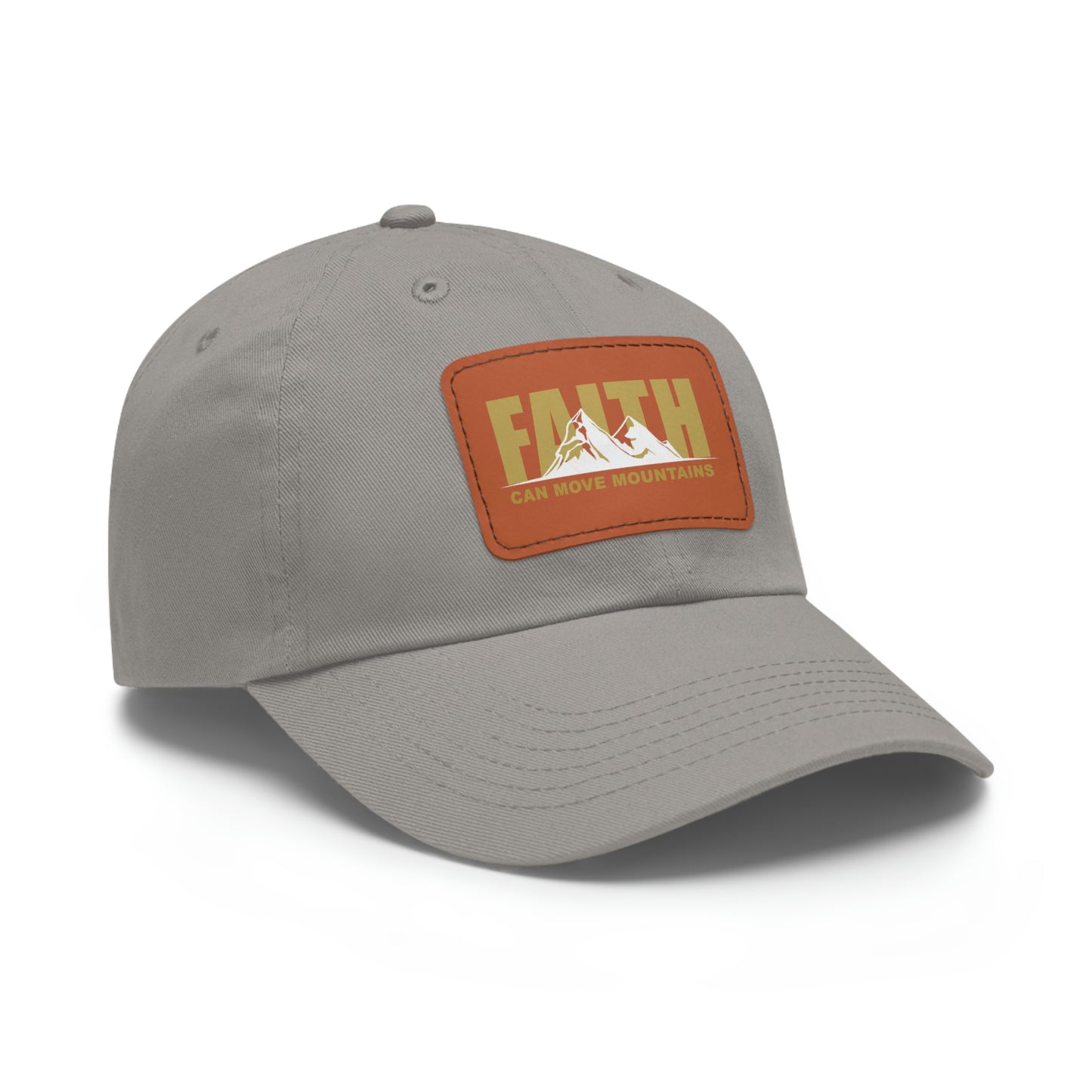 Popular Inspiring Quote Faith Can Move Mountains Baseball Hat