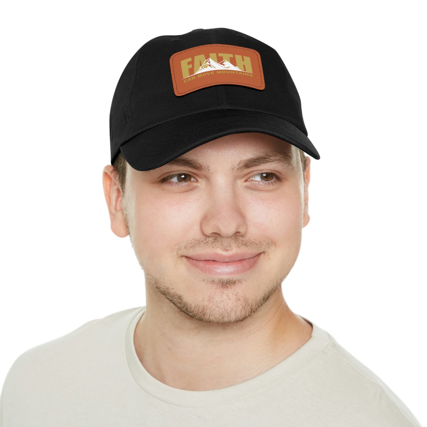 Popular Inspiring Quote Faith Can Move Mountains Baseball Hat