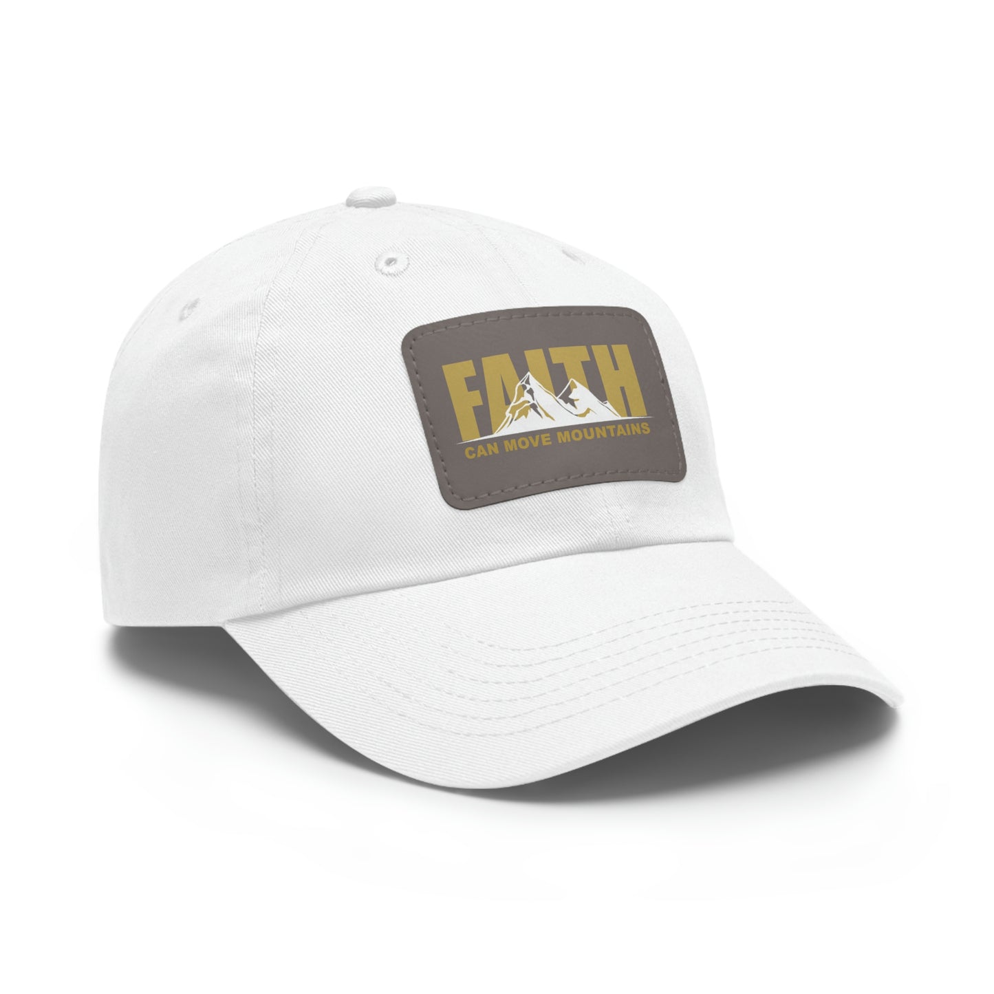 Popular Inspiring Quote Faith Can Move Mountains Baseball Hat