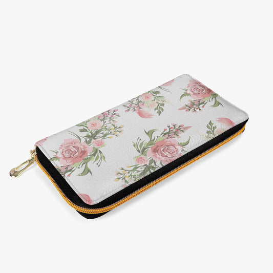 Cottagecore Long Type Zipper Purse