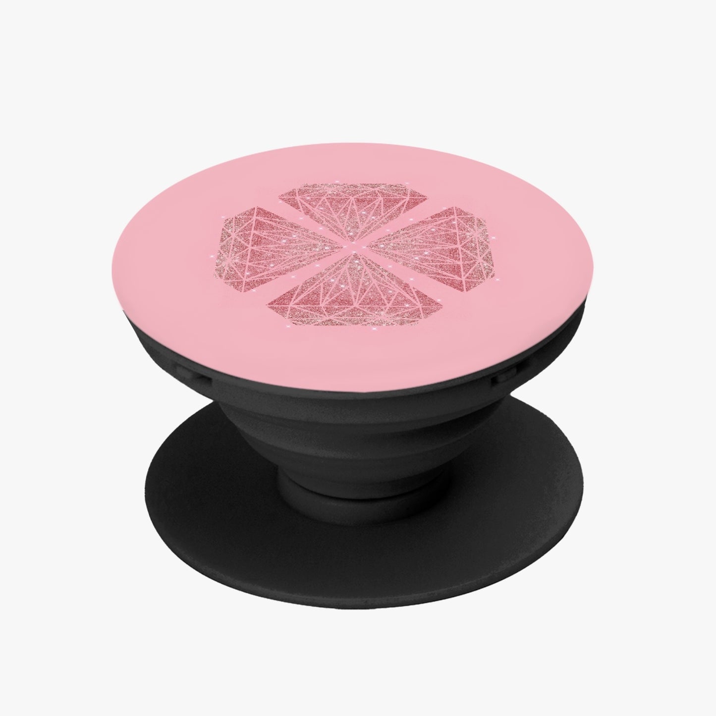 Four Diamonds on Collapsible Grip And Stand for Phones or Tablets