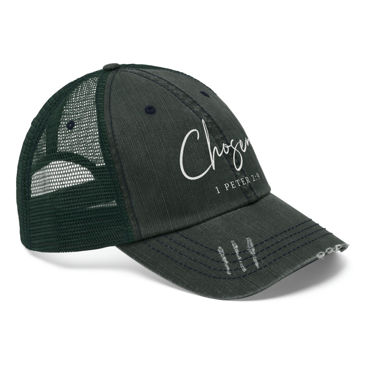 Inspiring Biblical "Chosen" Trucker Hat for Men and Women