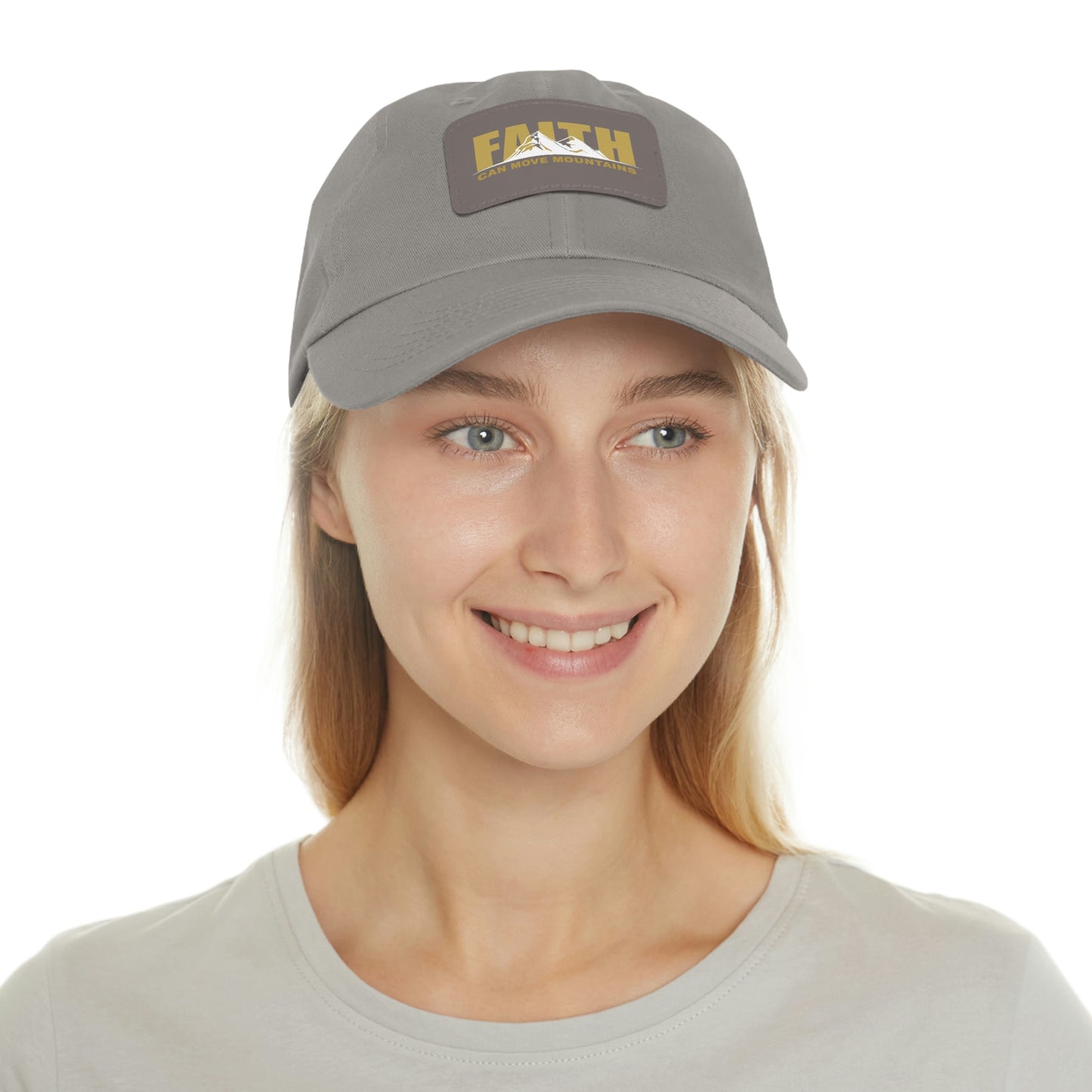Popular Inspiring Quote Faith Can Move Mountains Baseball Hat