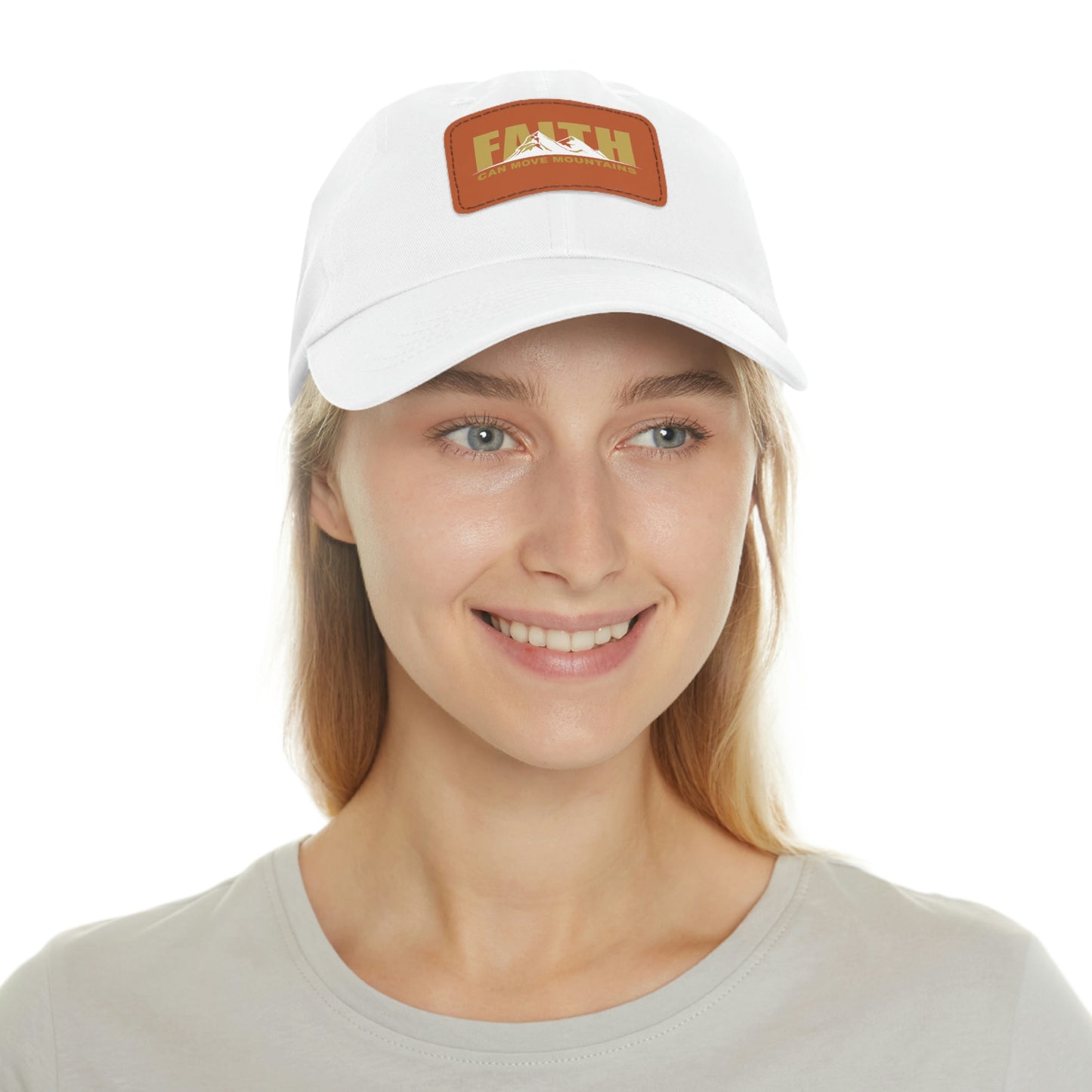 Popular Inspiring Quote Faith Can Move Mountains Baseball Hat
