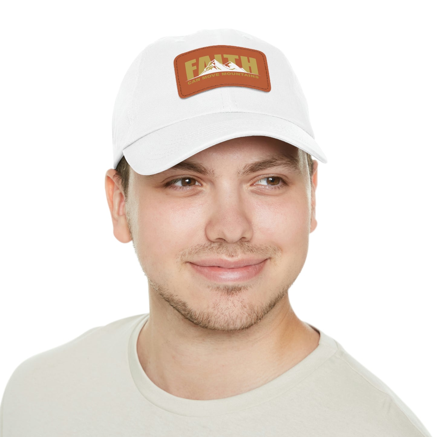 Popular Inspiring Quote Faith Can Move Mountains Baseball Hat