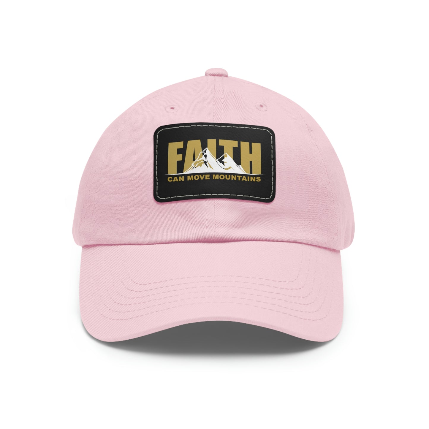 Popular Inspiring Quote Faith Can Move Mountains Baseball Hat
