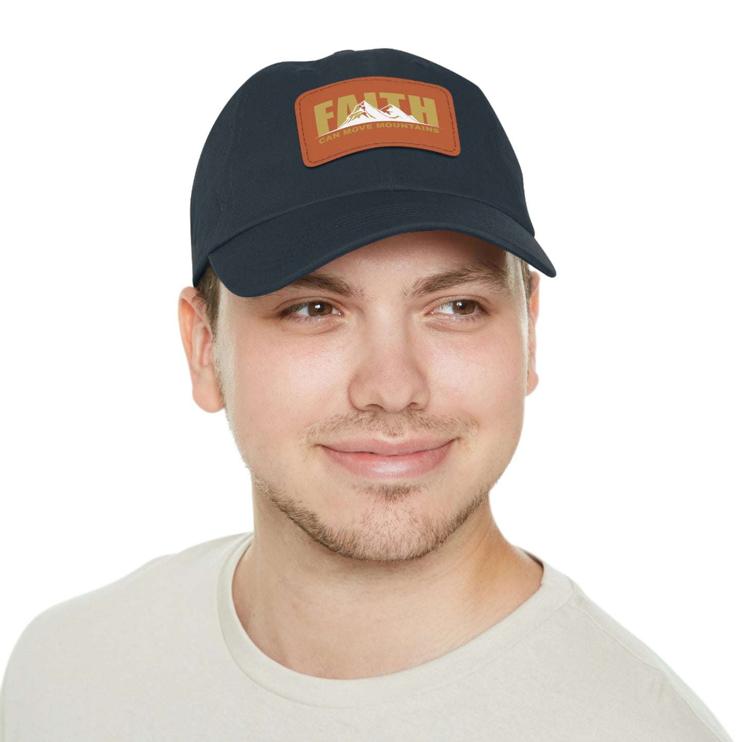 Popular Inspiring Quote Faith Can Move Mountains Baseball Hat