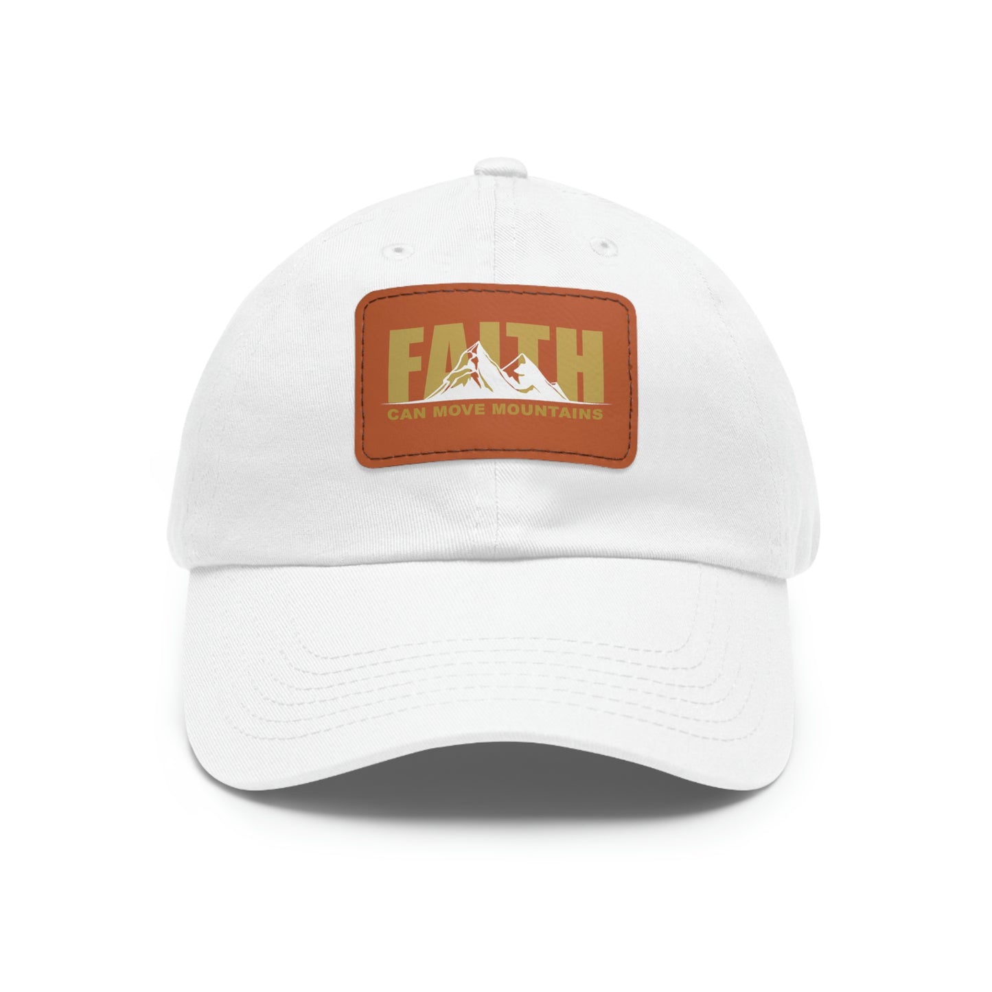 Popular Inspiring Quote Faith Can Move Mountains Baseball Hat