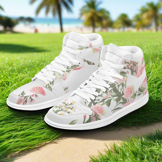 Cottagecore Fashion Leather Sneakers for Women