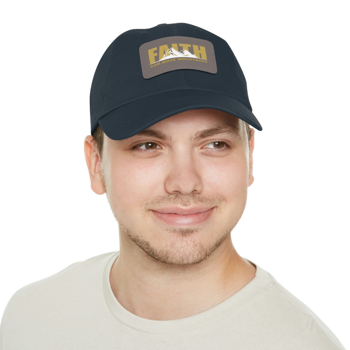 Popular Inspiring Quote Faith Can Move Mountains Baseball Hat