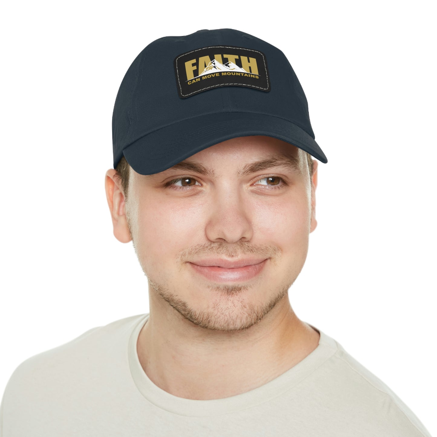 Popular Inspiring Quote Faith Can Move Mountains Baseball Hat
