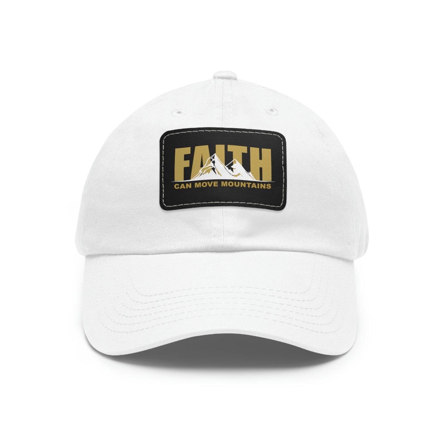 Popular Inspiring Quote Faith Can Move Mountains Baseball Hat