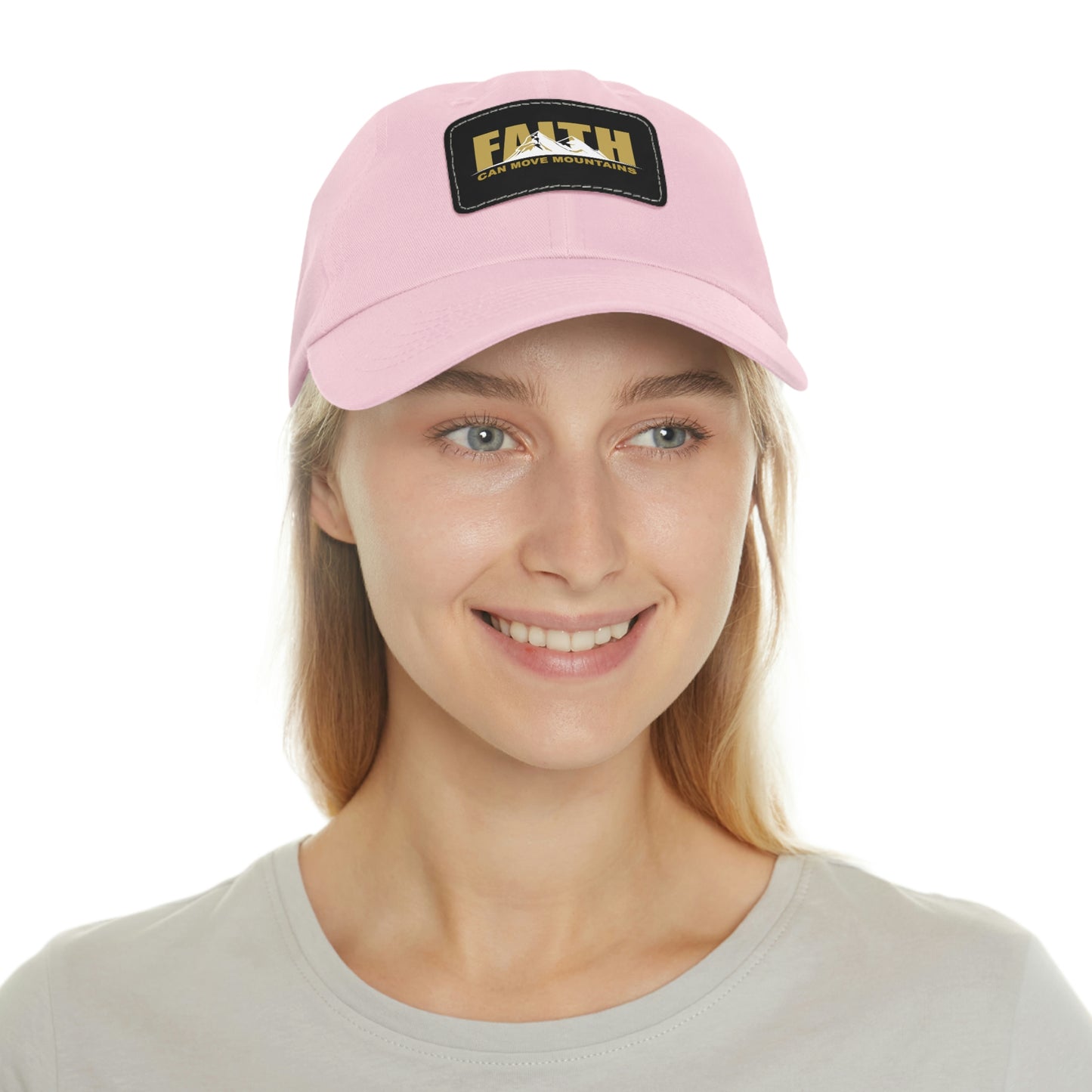 Popular Inspiring Quote Faith Can Move Mountains Baseball Hat