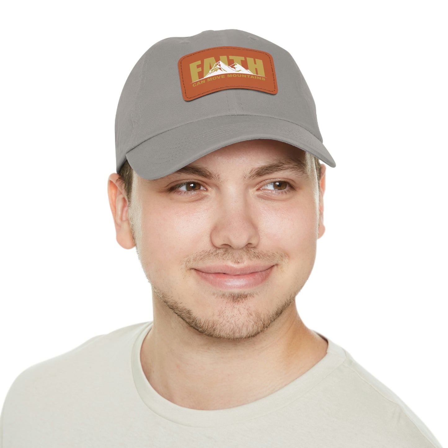 Popular Inspiring Quote Faith Can Move Mountains Baseball Hat