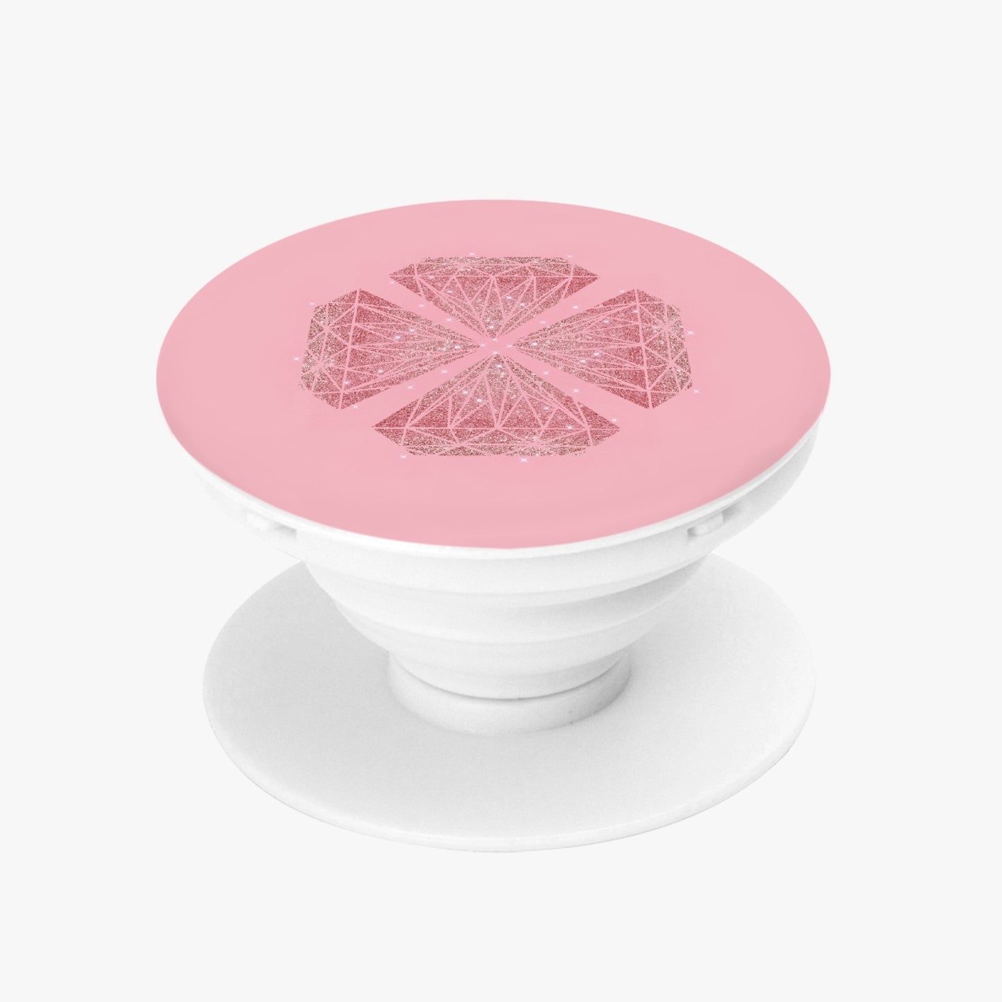 Four Diamonds on Collapsible Grip And Stand for Phones or Tablets