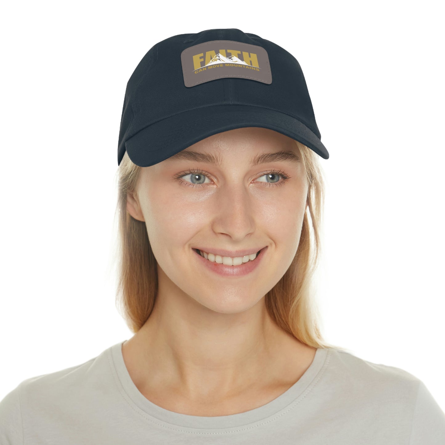 Popular Inspiring Quote Faith Can Move Mountains Baseball Hat