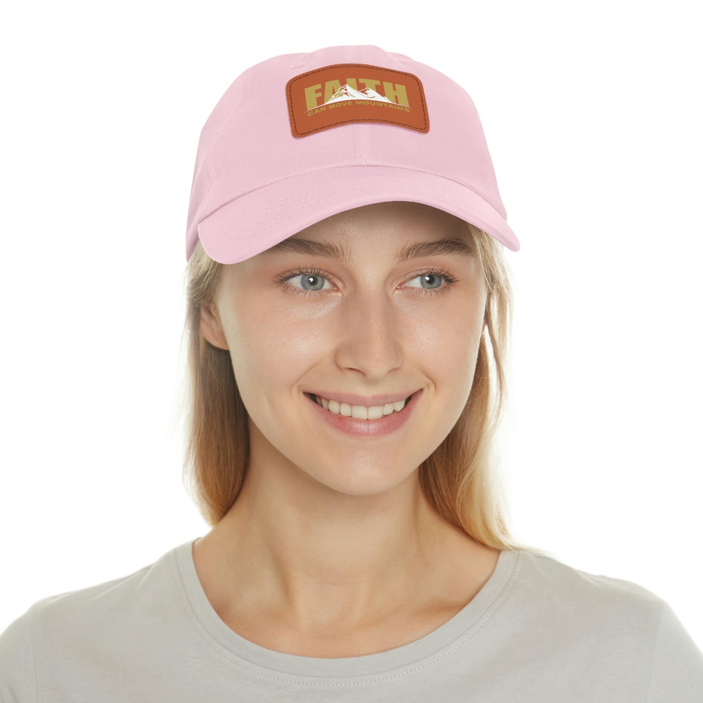 Popular Inspiring Quote Faith Can Move Mountains Baseball Hat