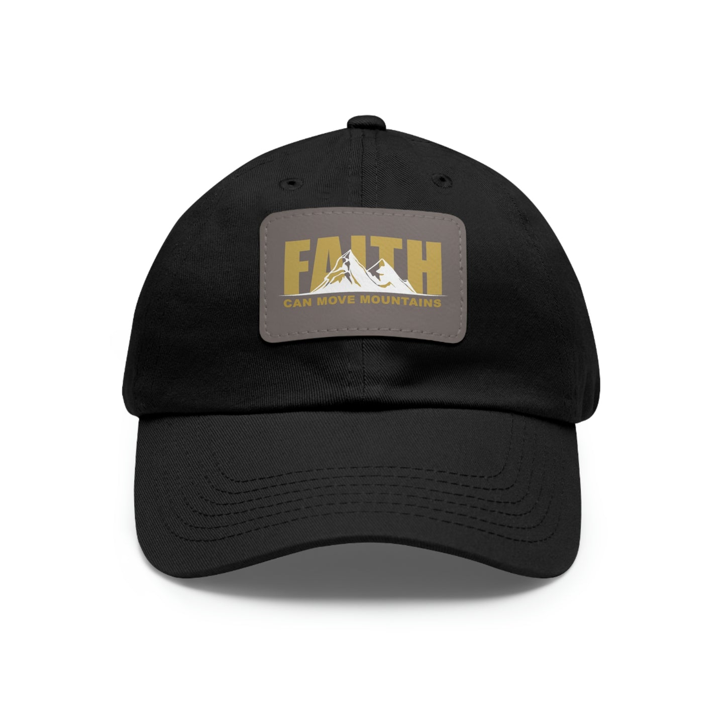 Popular Inspiring Quote Faith Can Move Mountains Baseball Hat
