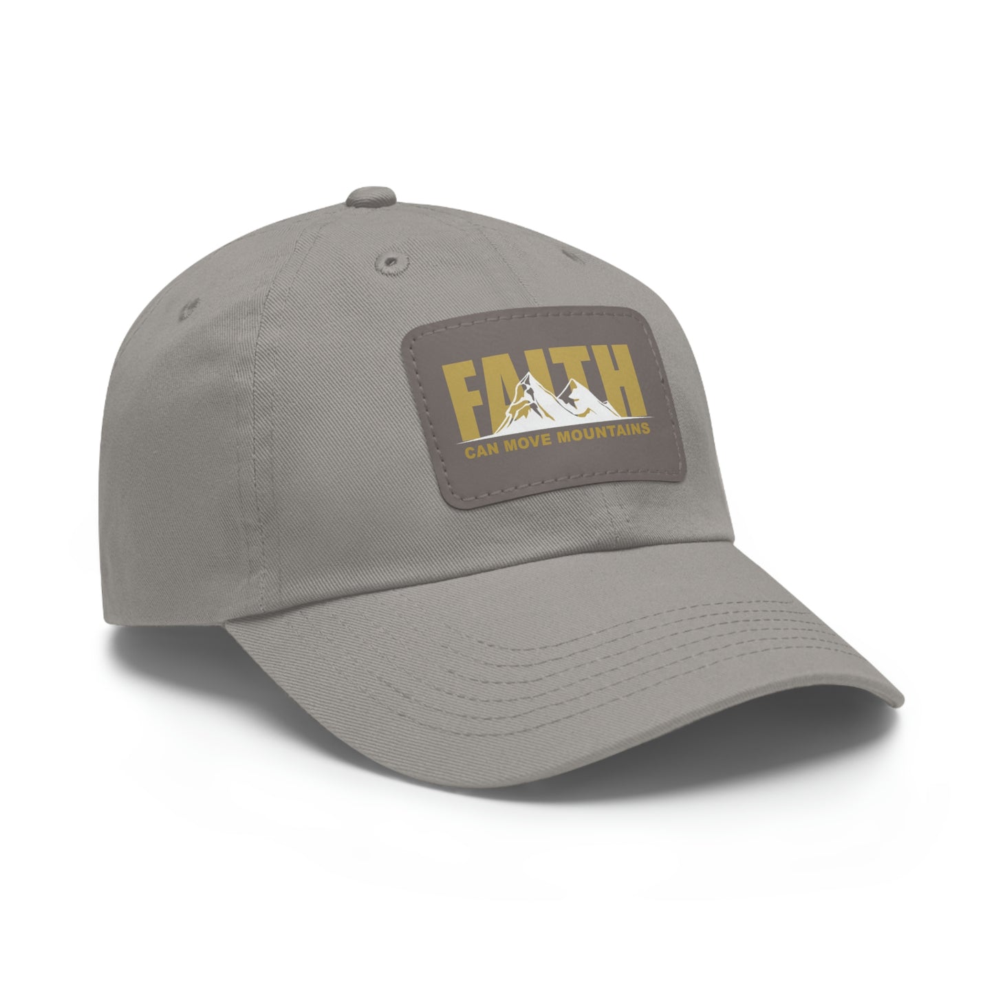 Popular Inspiring Quote Faith Can Move Mountains Baseball Hat