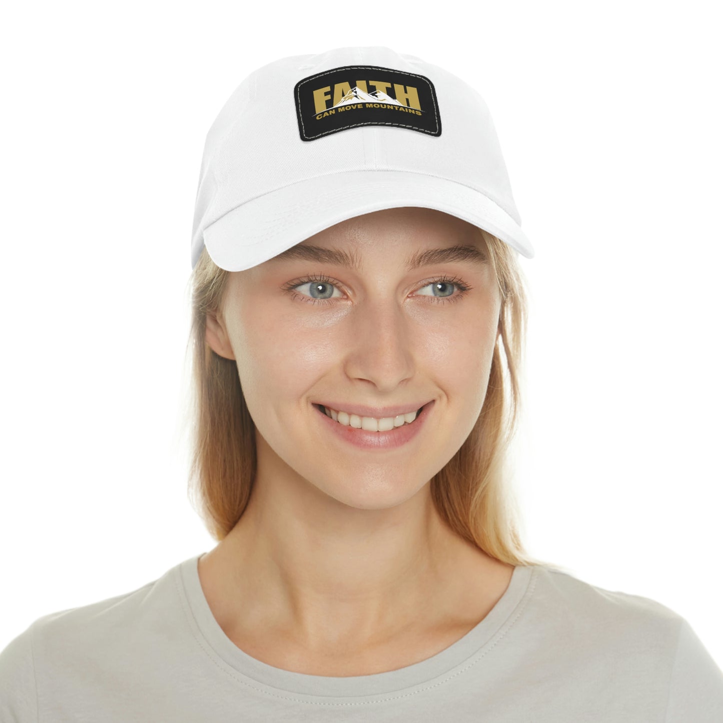 Popular Inspiring Quote Faith Can Move Mountains Baseball Hat
