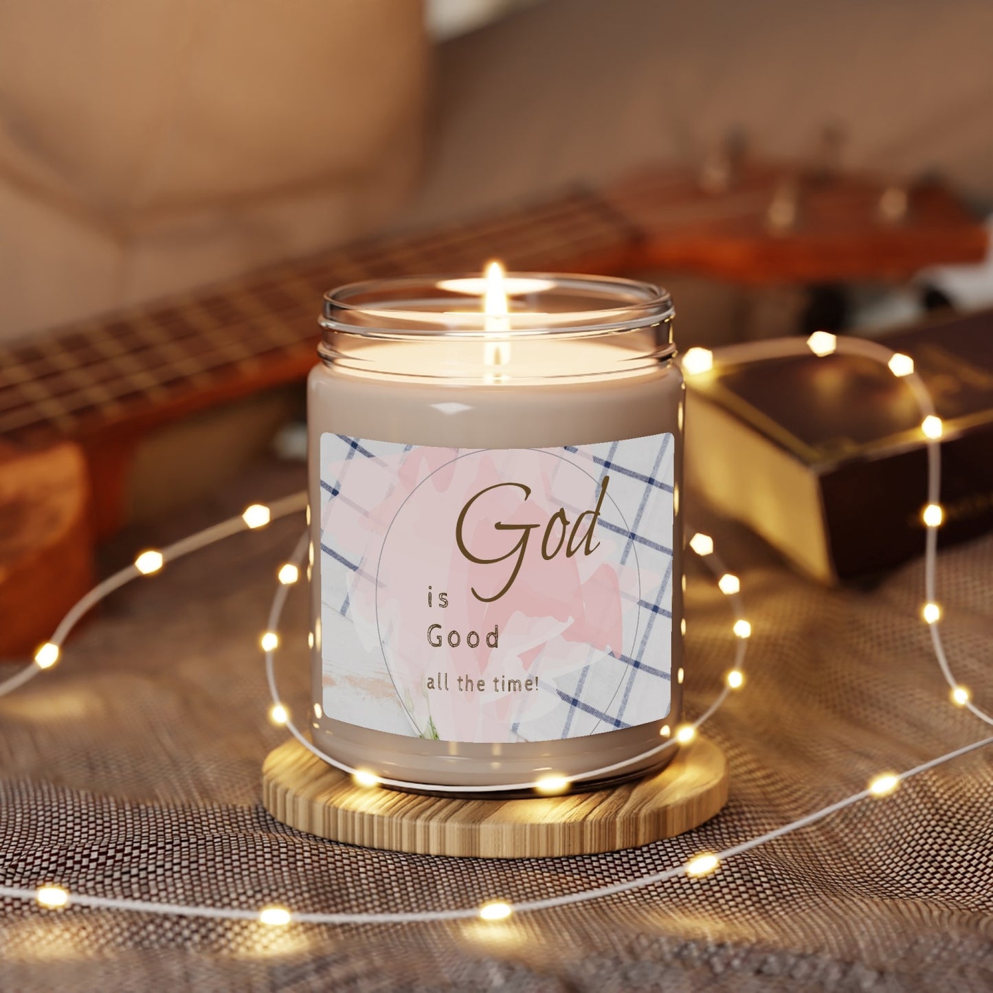 God is Good All the Time - Scented Soy Candle, 9oz