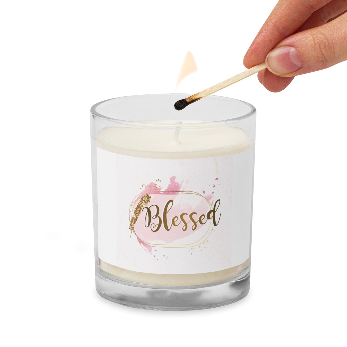 Blessed - Glass Jar Soy Wax Candle
