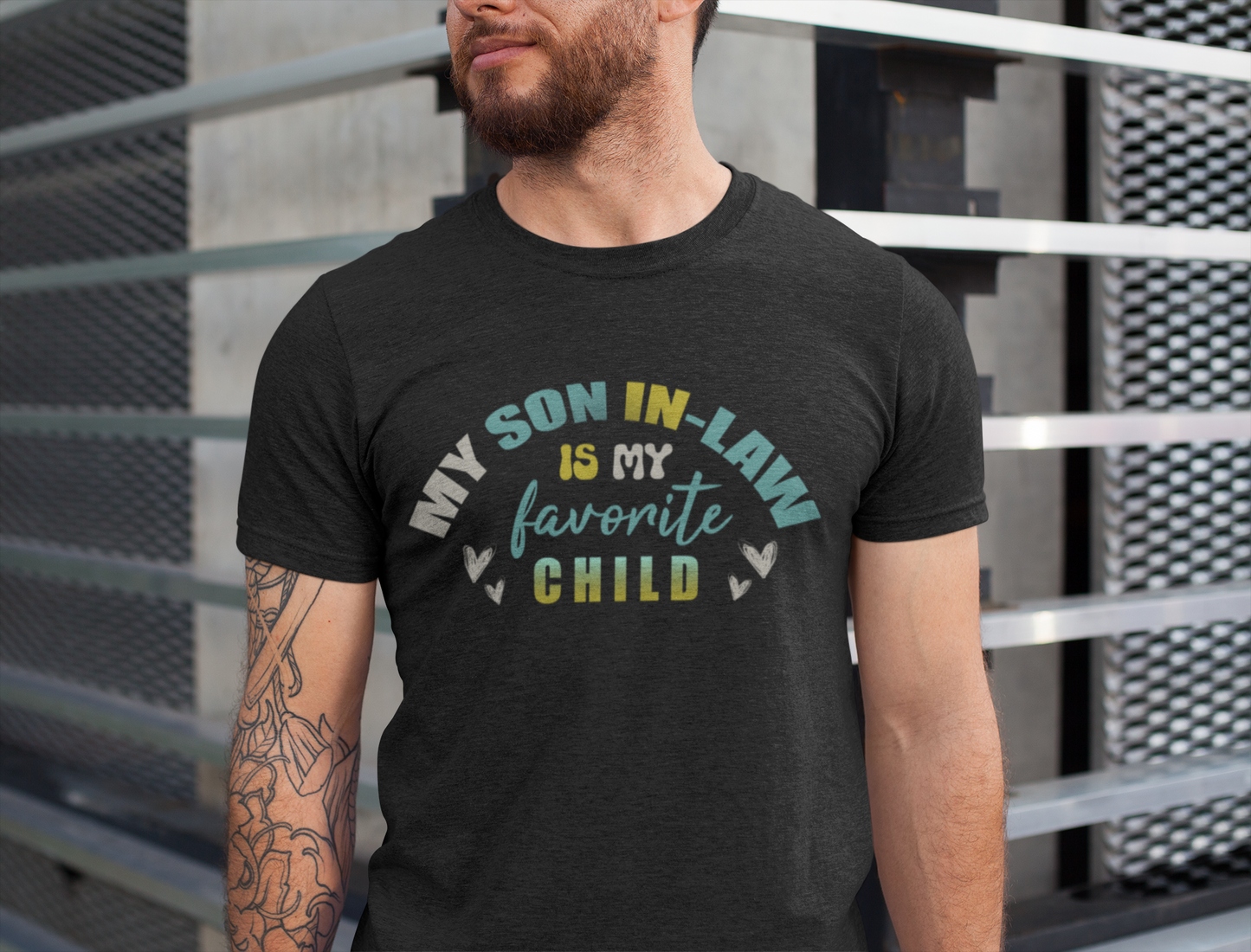 T Shirt, My Son In Law is My Favorite Child, Bella Canvas