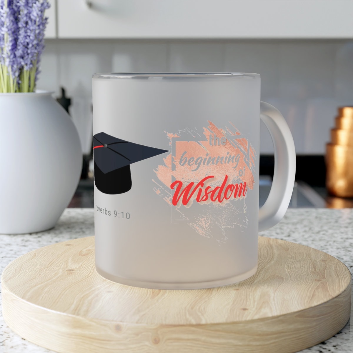 Frosted Glass Mug
