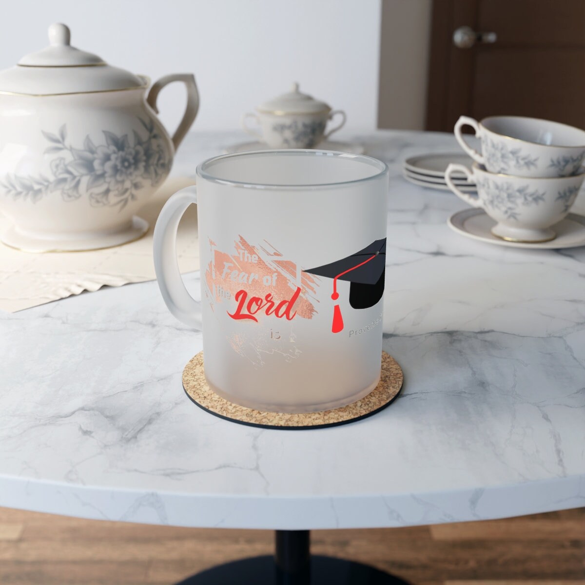 Frosted Glass Mug