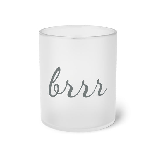 Frosted Glass Mug