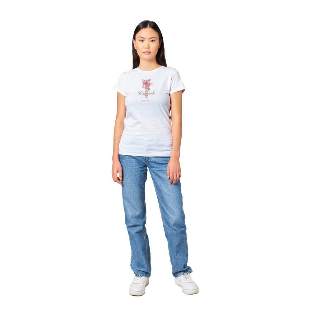 Redeemed - Powerful Word Womens Crewneck T-shirt