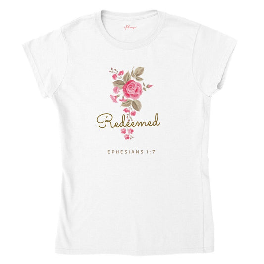 Redeemed - Powerful Word Womens Crewneck T-shirt
