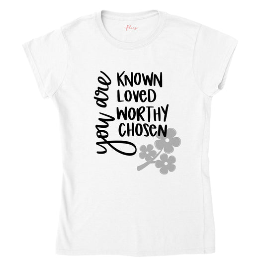 You Are Known Womens Crewneck T-shirt
