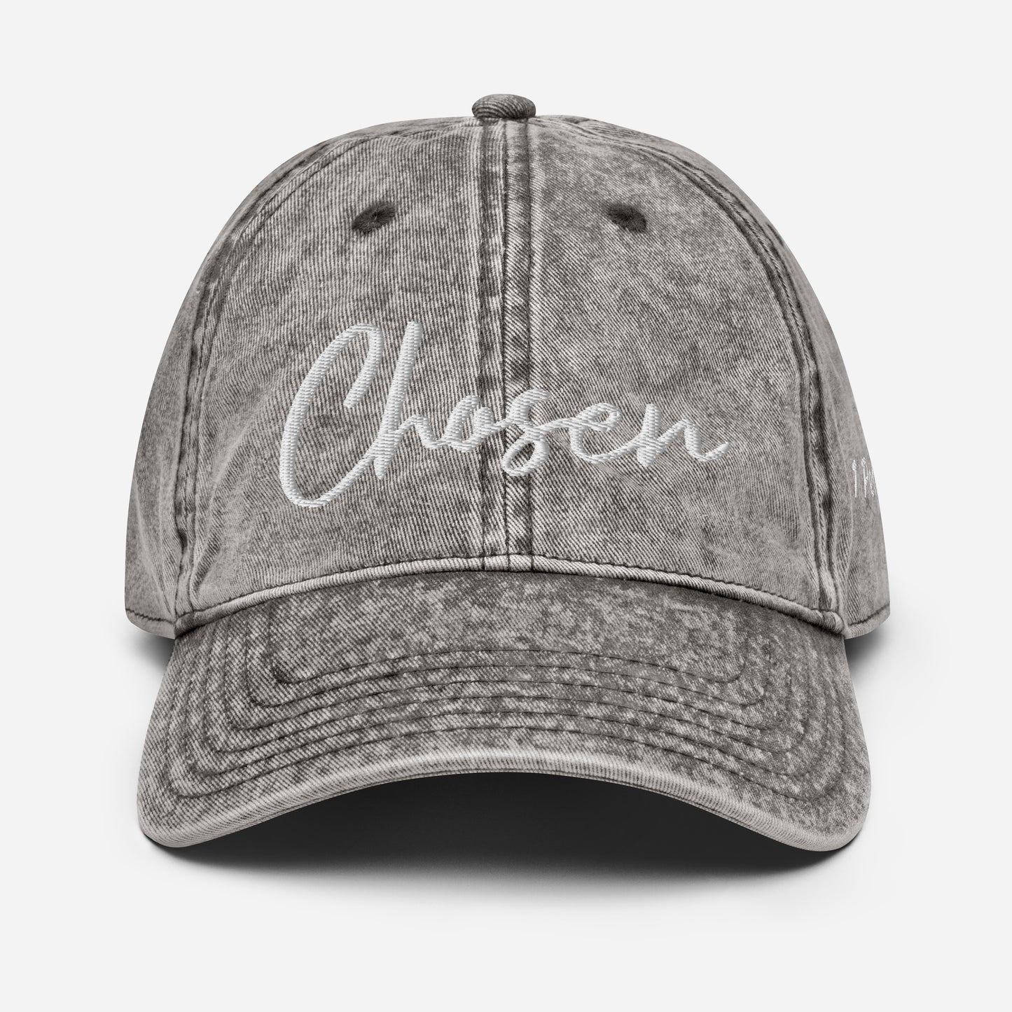 Chosen Powerful Word Bible Verse Vintage Cotton Twill Cap