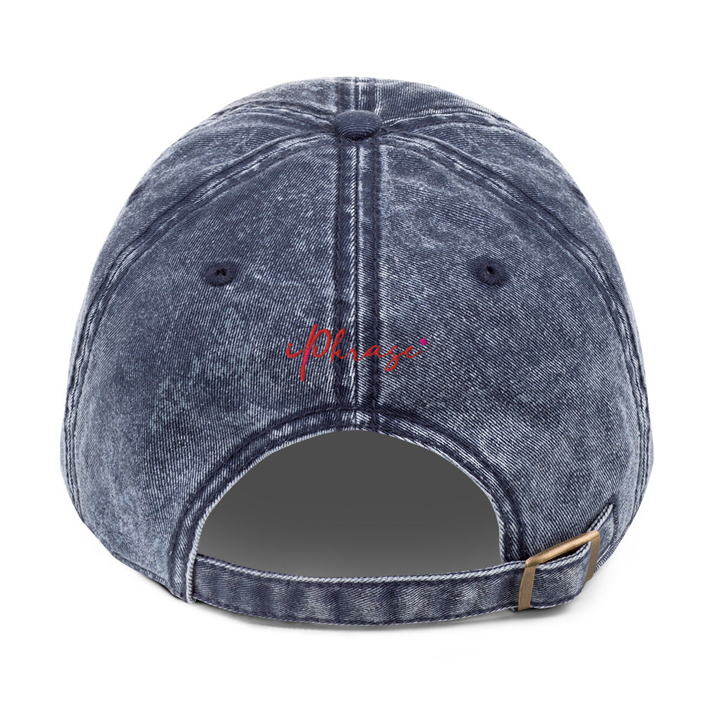 Chosen Powerful Word Bible Verse Vintage Cotton Twill Cap for Men and Women