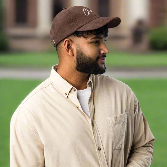 iPhrase Chosen Embroidered Old-School Vintage Corduroy Cap