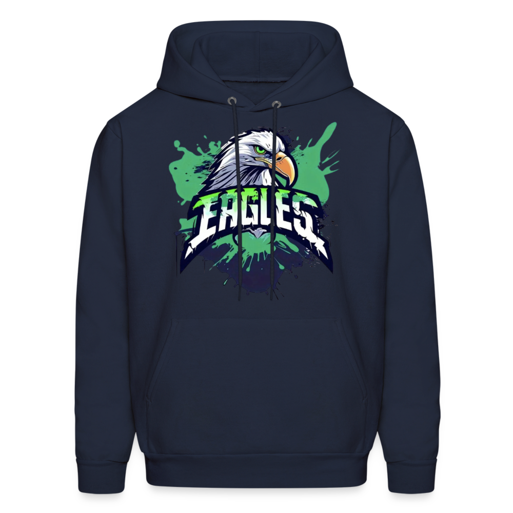 Eagles Philadelphia Football Fans Men's Hoodie - navy