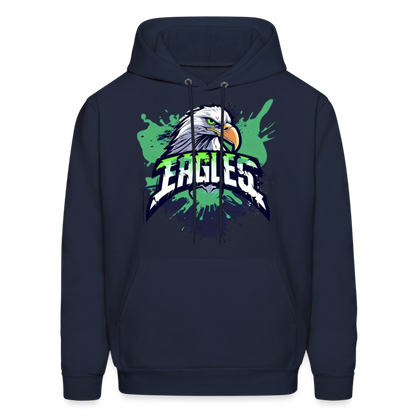 Eagles Philadelphia Football Fans Men's Hoodie - navy