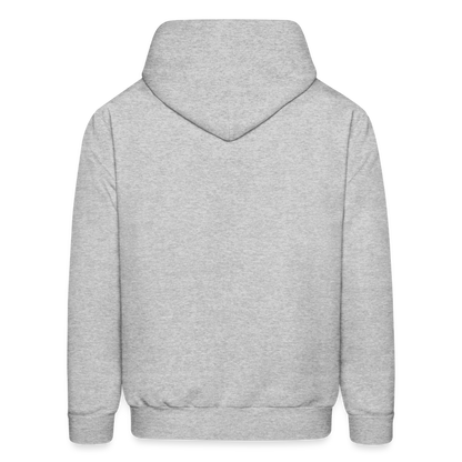 God is Greater Than the Highs and The Lows Men's Hoodie - heather gray